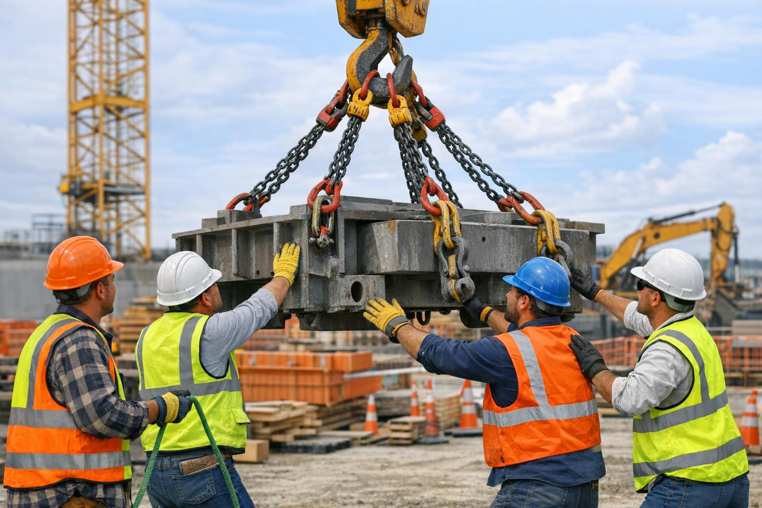 Raskete koormate tõstmine võib olla keeruline ja riskantne ülesanne, mis nõuab täpsust, oskusi ja õigeid töövõtteid. Olgu tegemist ehitusmaterjalide, rasketehni
