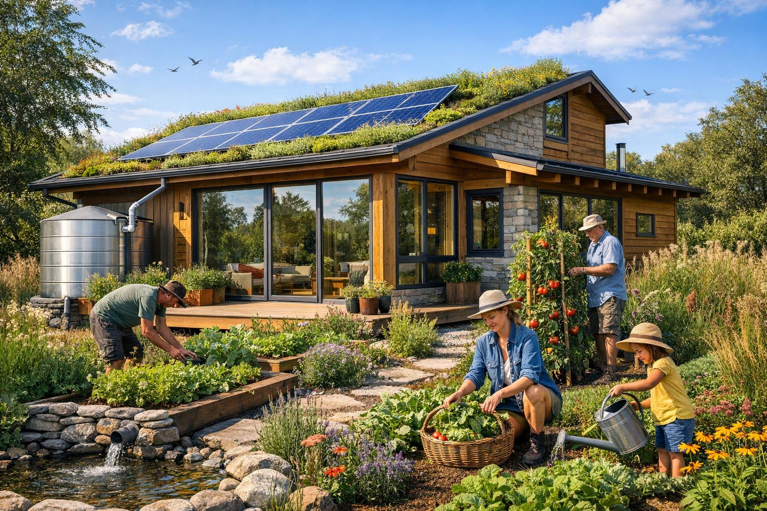 Keskkonnasõbralikud elamud, tuntud ka kui rohelised elamud, viitavad elamutele, mis on projekteeritud ja ehitatud eesmärgiga vähendada keskkonnamõju. Need kodud