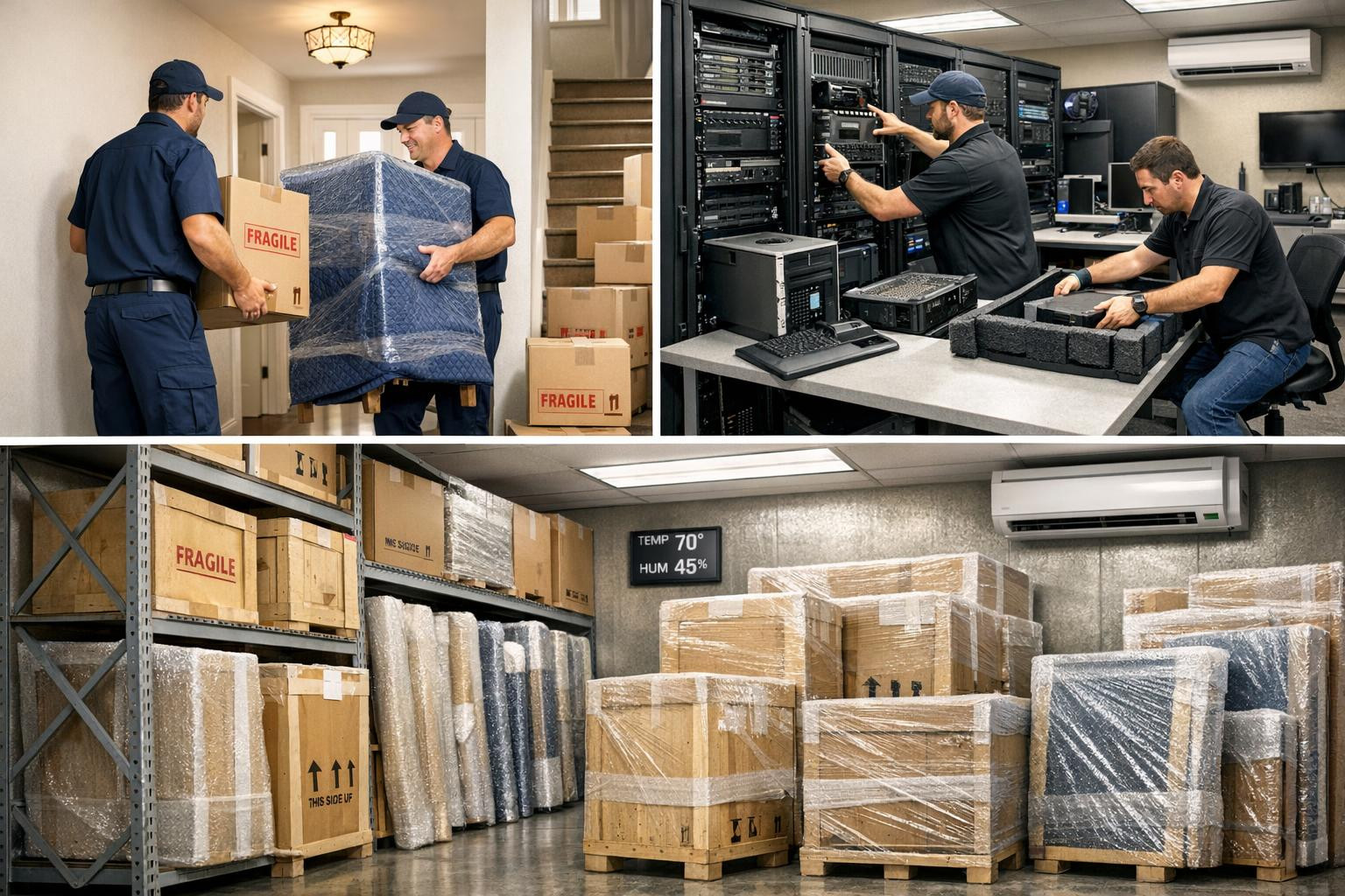 Full services for moving   offer a comprehensive and stress-free approach to home and business relocations, combining professional planning, precise implementat