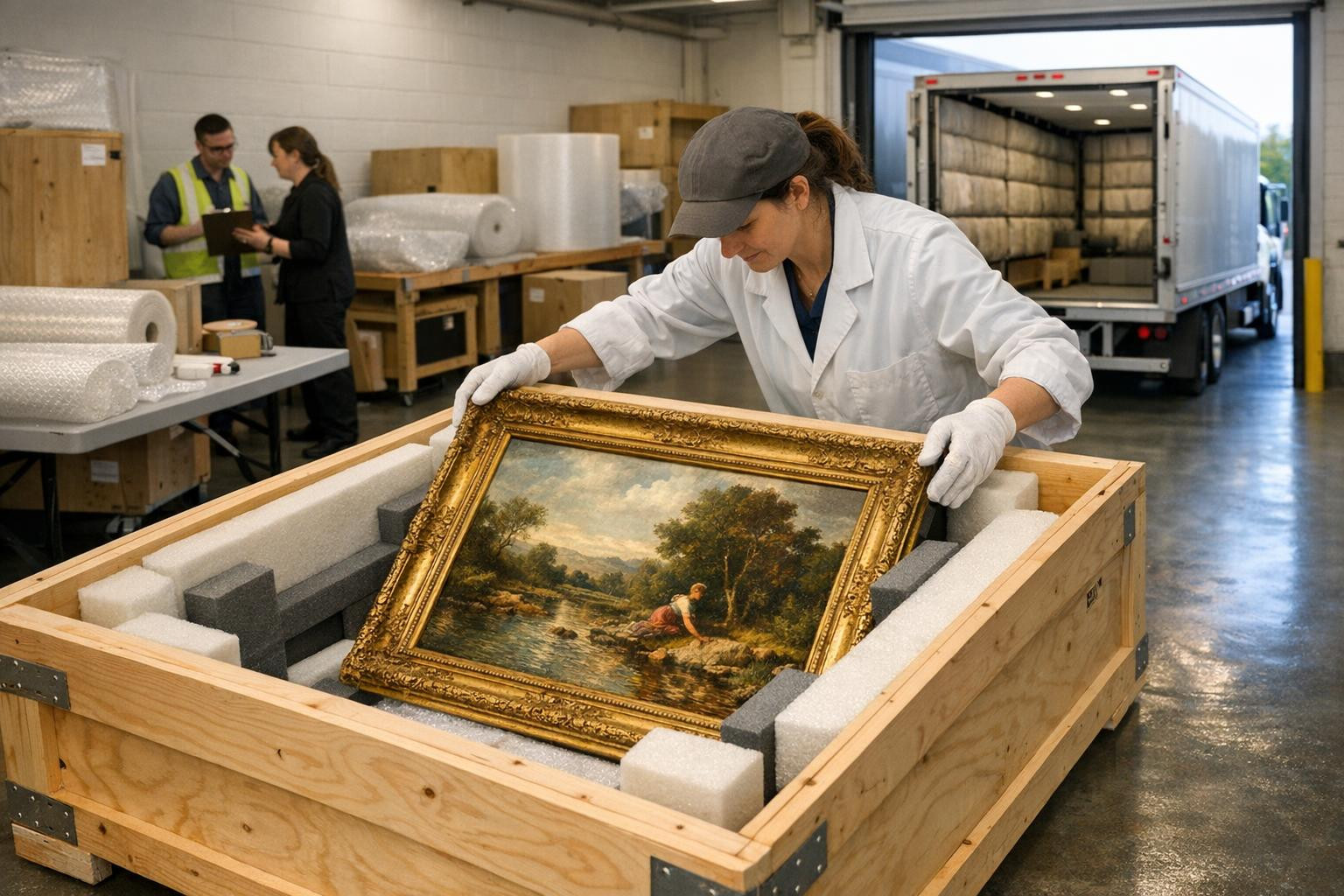 Kunsti transport ühendab täpse logistika, muuseumikvaliteediga ...