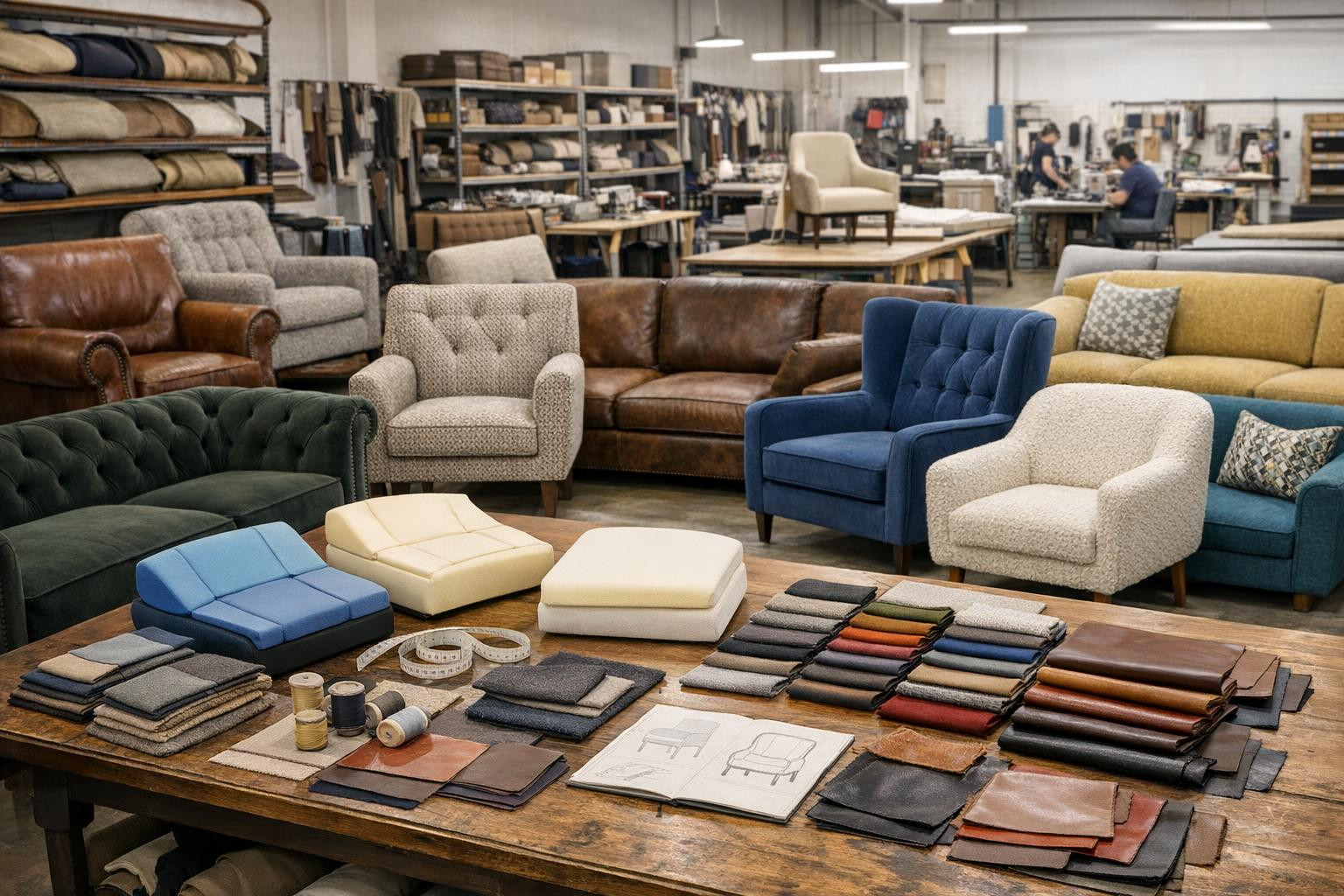 Kohandatud polstermööbel, mis tugevdab brändi ja pakub püsivat mugavust 
  Polstermööbel  ühendab läbi mõeldud disaini ja tööstusliku täpsuse: pehmed, vastupida