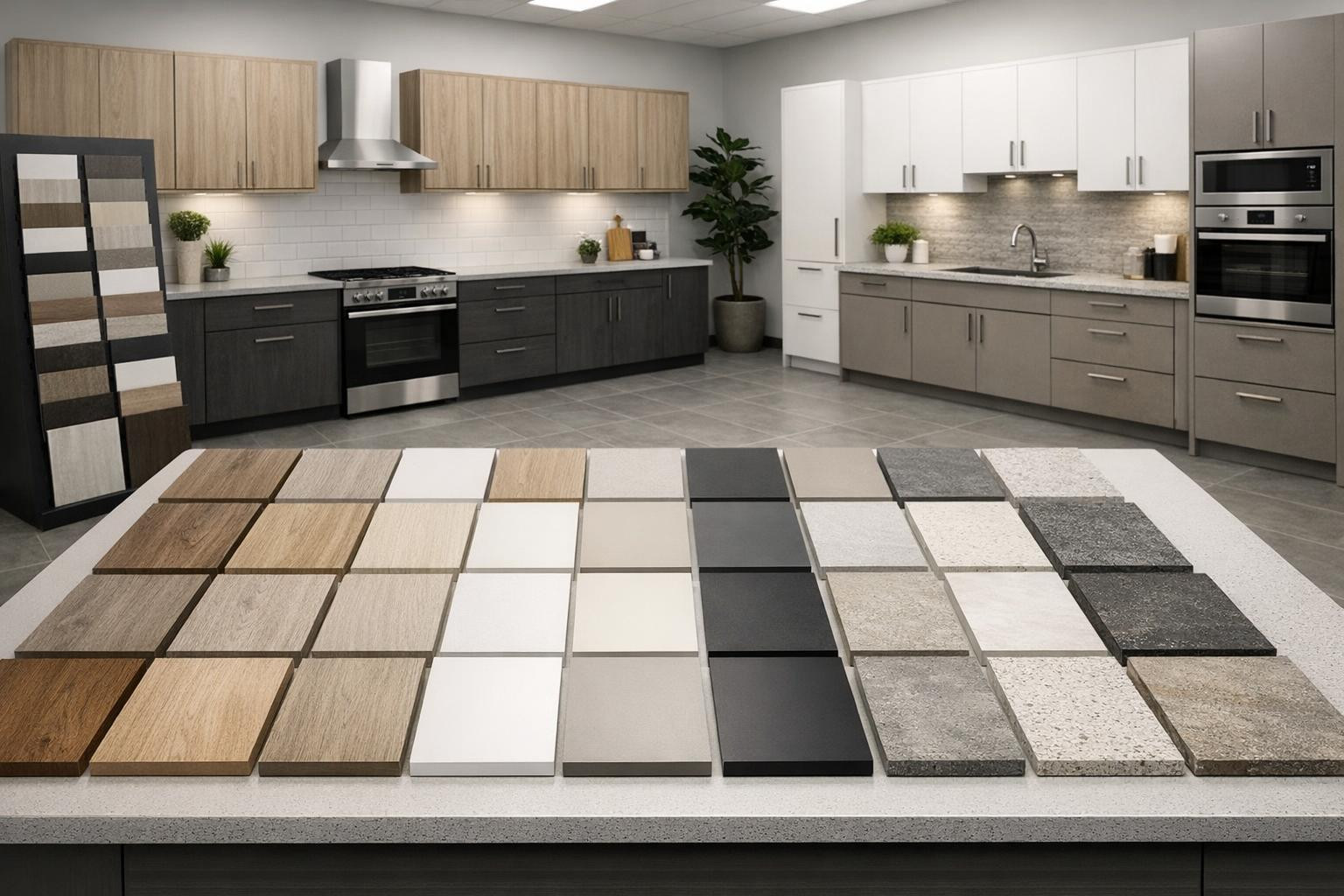 Plaatmööbel HPL- ja melamiinviimistlusega ühendab tööstusliku ...