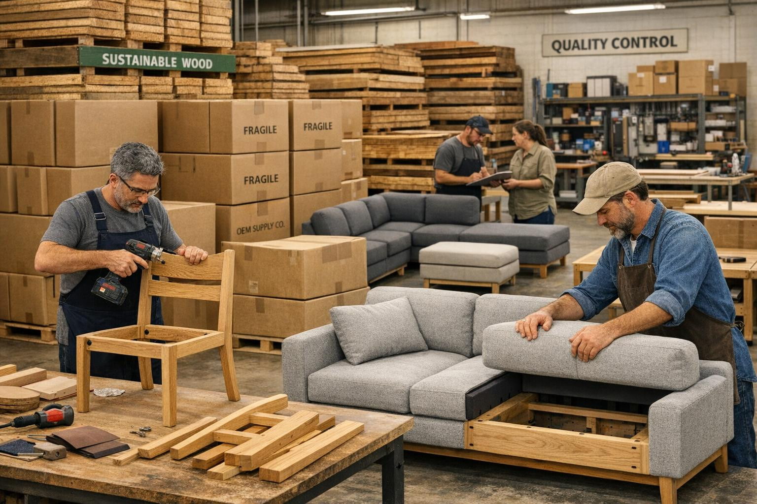 Effective full solution for furniture production for brands and ...