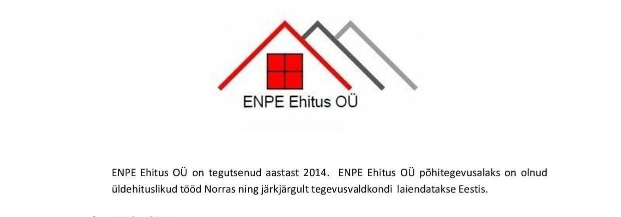 Meie tegevuse keskmes on ehitus, mis loob kindla aluse nii uutele kui ka olemasolevatele hoonetele. Pakume lahendusi, mis aitavad ellu viia ehitus- ja renoveeri
