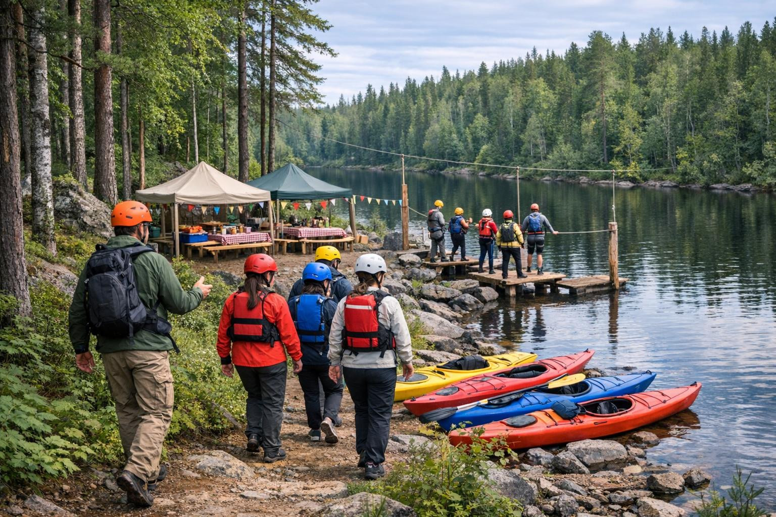 Avasta, naudi ja julge rohkem — naturaalsed elamused igaühele 
 Juhitud  loodus- ja seiklusaktiviteedid  pakuvad ideaalset kombinatsiooni adrenaliinist, avastam