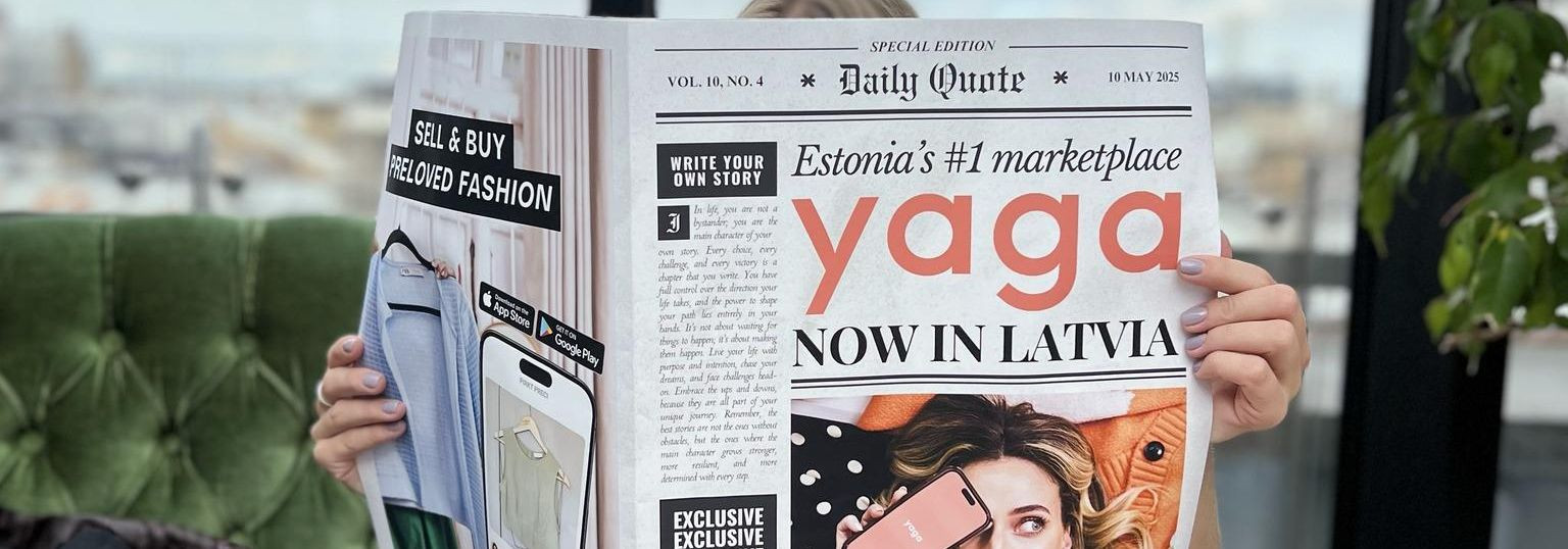 Yaga helps people buy and sell branded clothing and related items more conveniently and safely. Our goal is to create an environment in which private individual