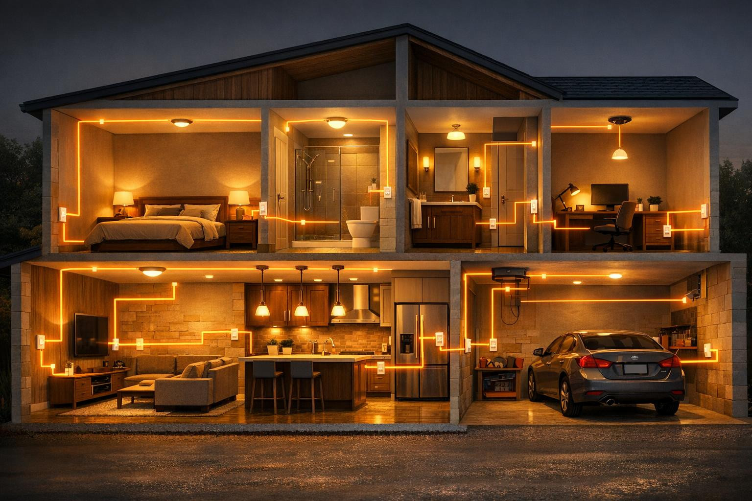 Kui astume oma koduuksest sisse, ei mõtle me tihti sellele, kuidas elektrisüsteemid meie igapäevaelu võimaldavad. Elektriinstallatsioonid on aga just need nähta