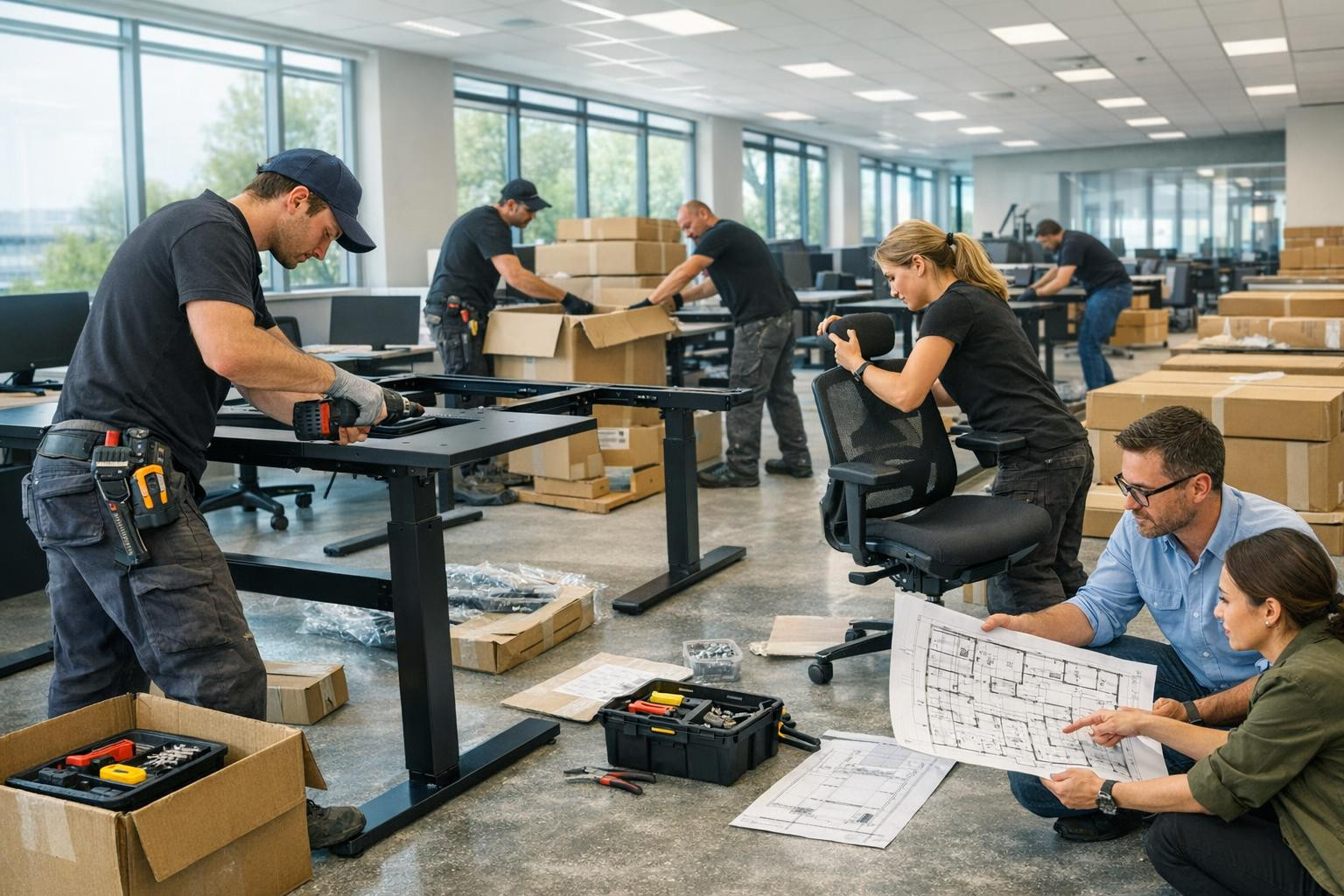 Ergonomic and durable office solutions that work with the business ...