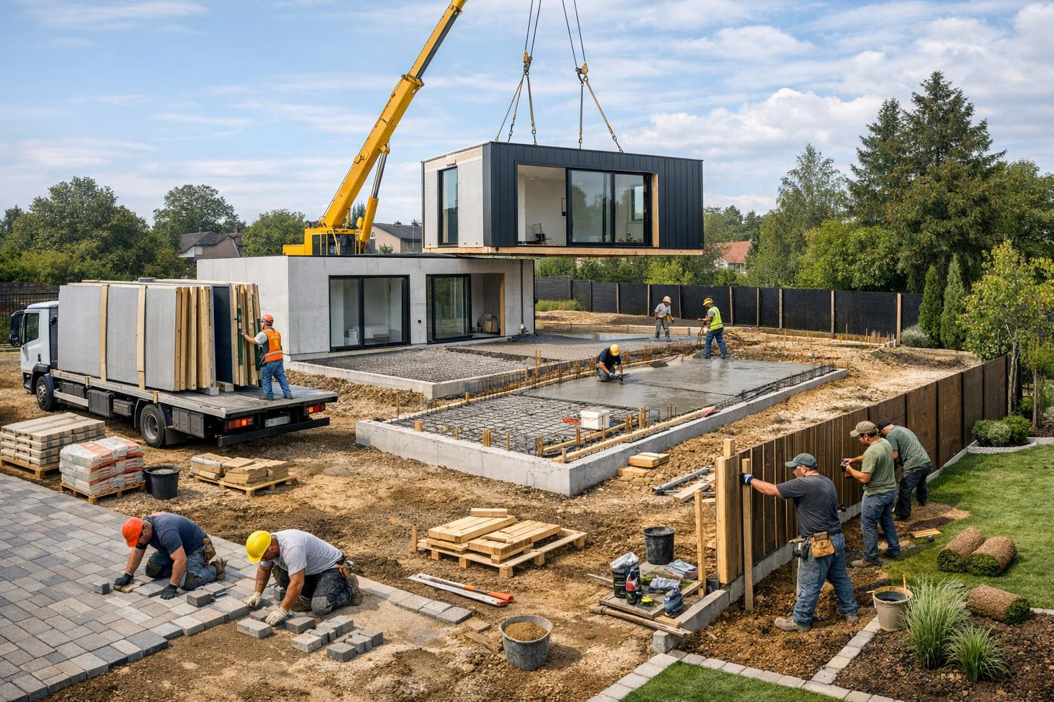 ARROC OÜ on teie usaldusväärne partner ehitusvaldkonnas, pakkudes laia valikut teenuseid alates majade ehitamisest ja elementmajade valmistamisest kuni sillutus