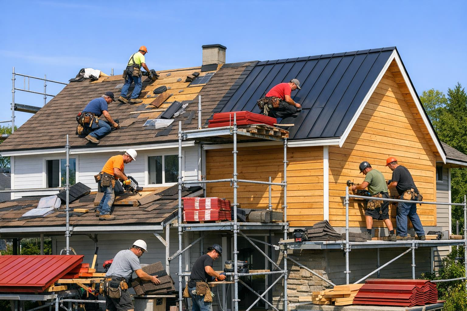 ARROC OÜ pakub laia valikut ehitusteenuseid, keskendudes peamiselt uute katuste ehitamisele ja vanade katuste parandamisele, samuti puitfassaadi töödele. Meie e