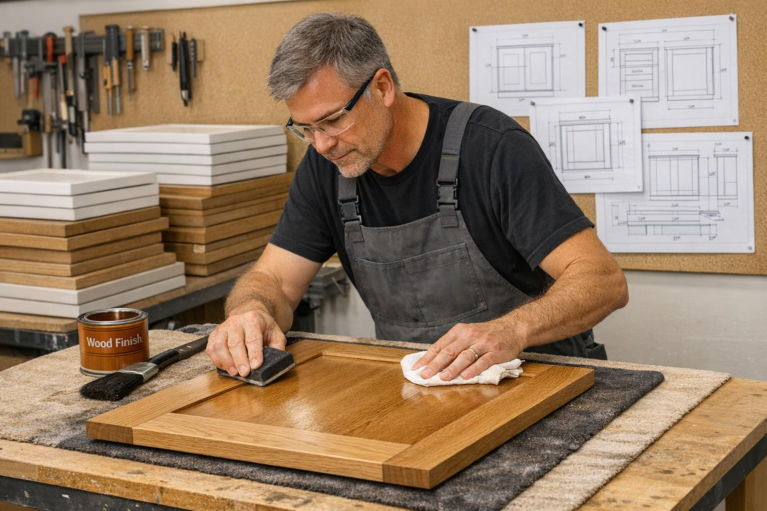 Modern kitchen furniture , which combines functionality and durability - precise wood processing and professional furniture finishing ensure long-lasting and ea