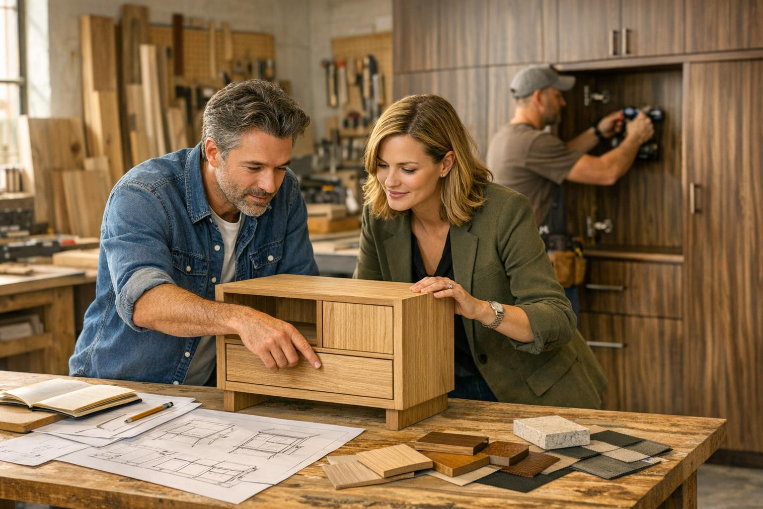 Manufacture of special order furniture and design of furniture - personalities face durability     Manufacture of special order furniture   combines craftsmansh