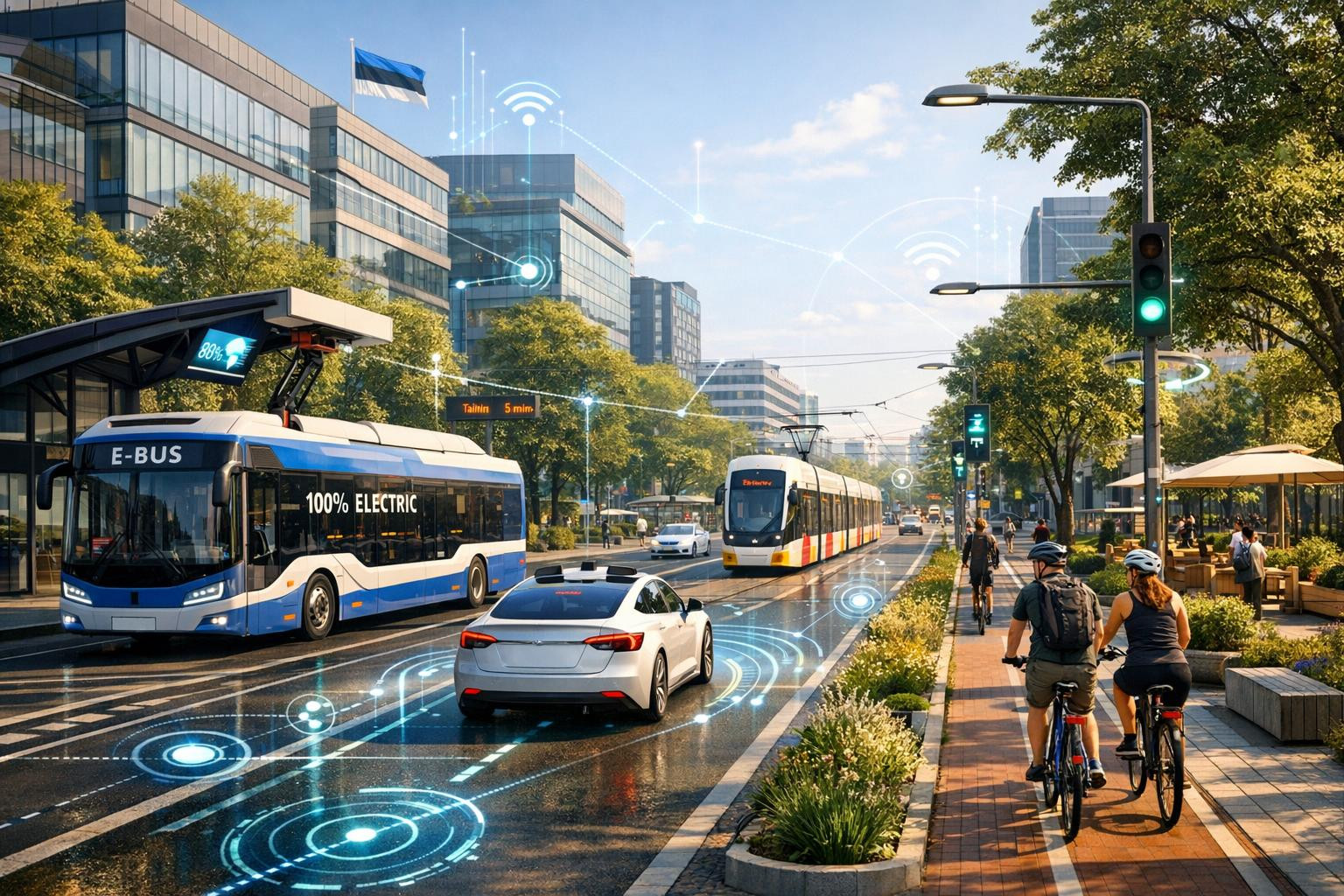 Estonia, a pioneer in digital innovation, is rapidly transforming its transportation sector to meet the demands of the future. With a strong focus on sustainabi