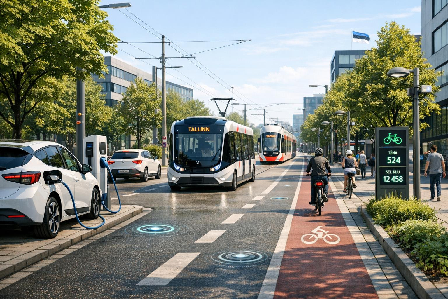 Eesti, digitaalsete uuenduste teerajaja, muudab kiiresti oma transpordisektorit, et vastata tuleviku nõudmistele. Keskendudes tugevalt jätkusuutlikkusele ja teh