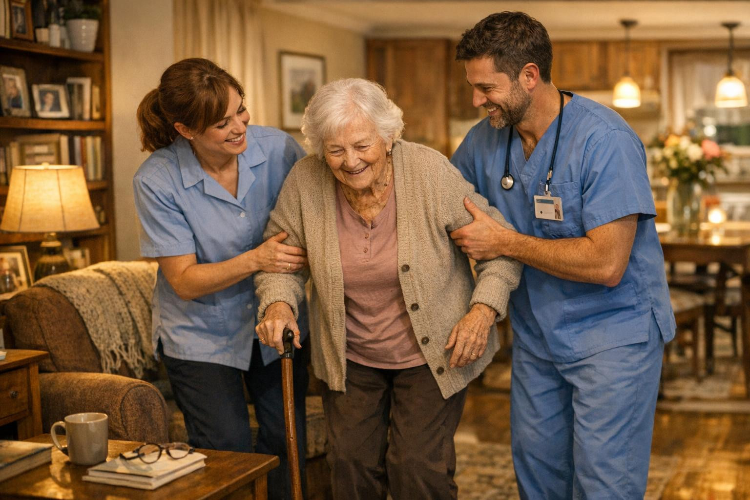 24-hour care in Viiratsi provides a peaceful living environment and continuous support tailored to personal needs. The professional team focuses on both day-to-