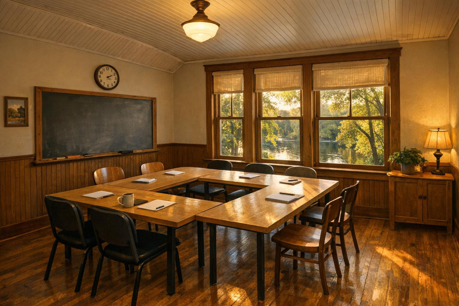 46 m2 compactly designed meeting room is ideal for small groups, ...