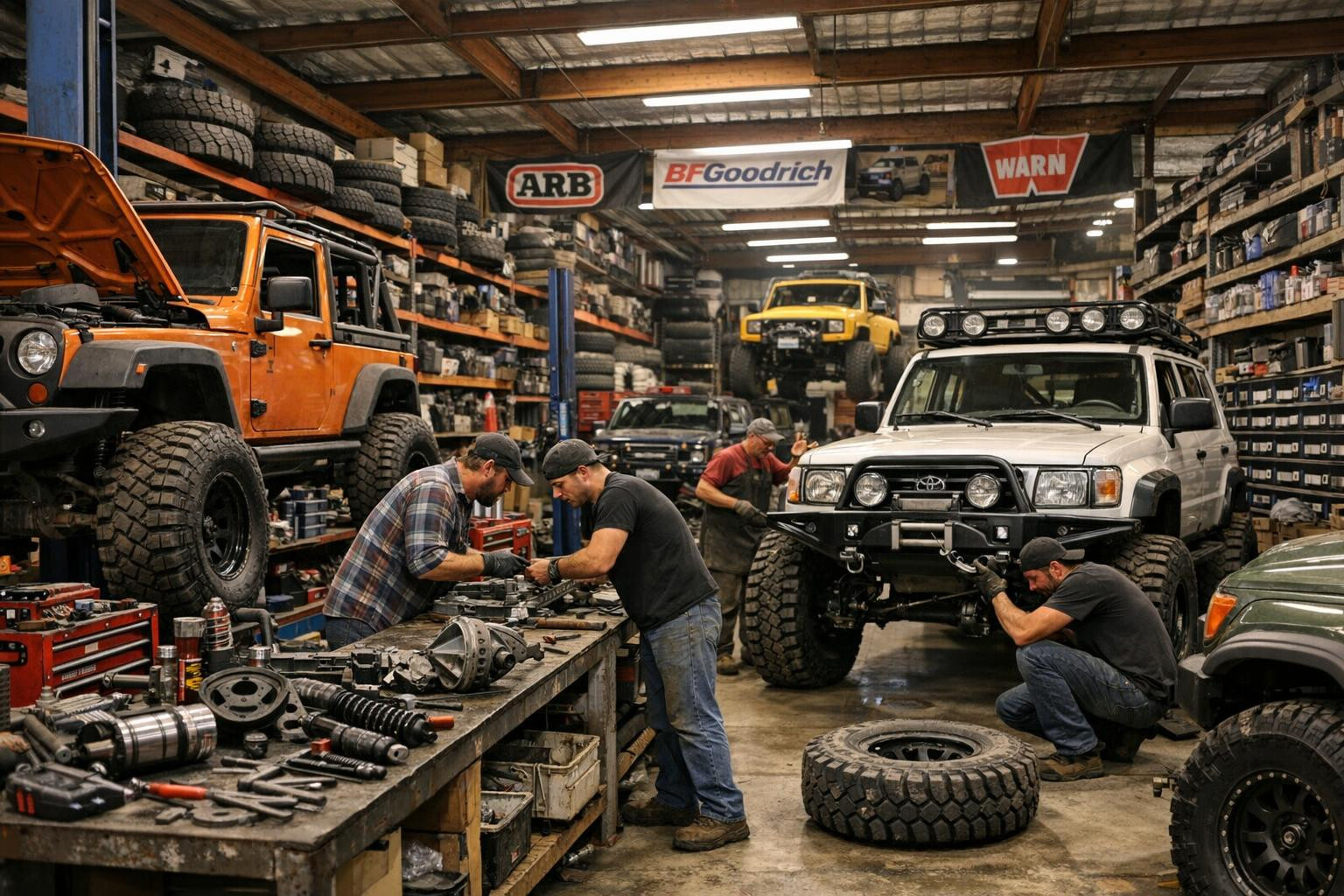 Reliable SUV solutions that lead to the next level of the vehicle     4x4 specialists  combine motor sport experience and practical handicraft skills to provide