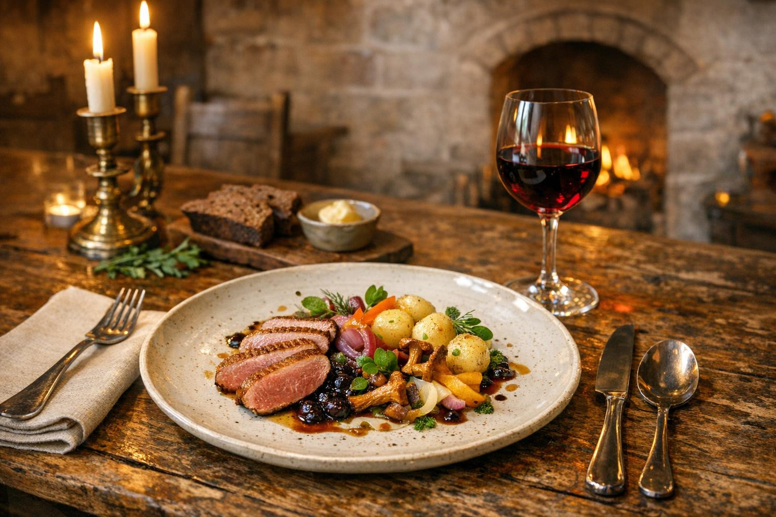 Discover a modern taste experience that highlights the best qualities of Estonian raw materials.  In a cosy and historical restaurant environment, seasonal idea