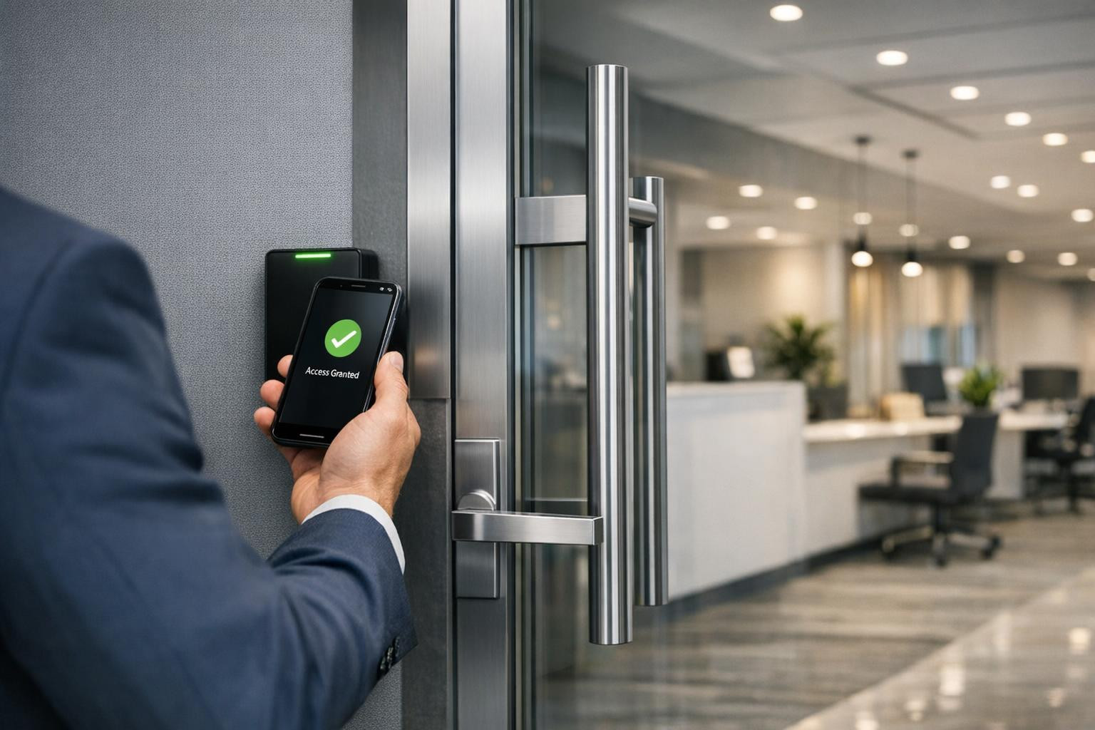 Access that protects and simplifies daily life    Electronic access control  replaces traditional keys and unmanned locks, making access to the building and spa