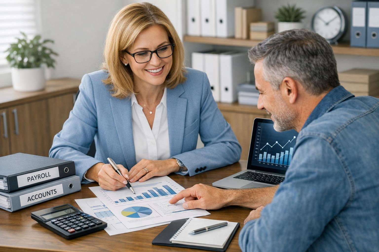 What contains a comprehensive solution Full service includes accounting ...