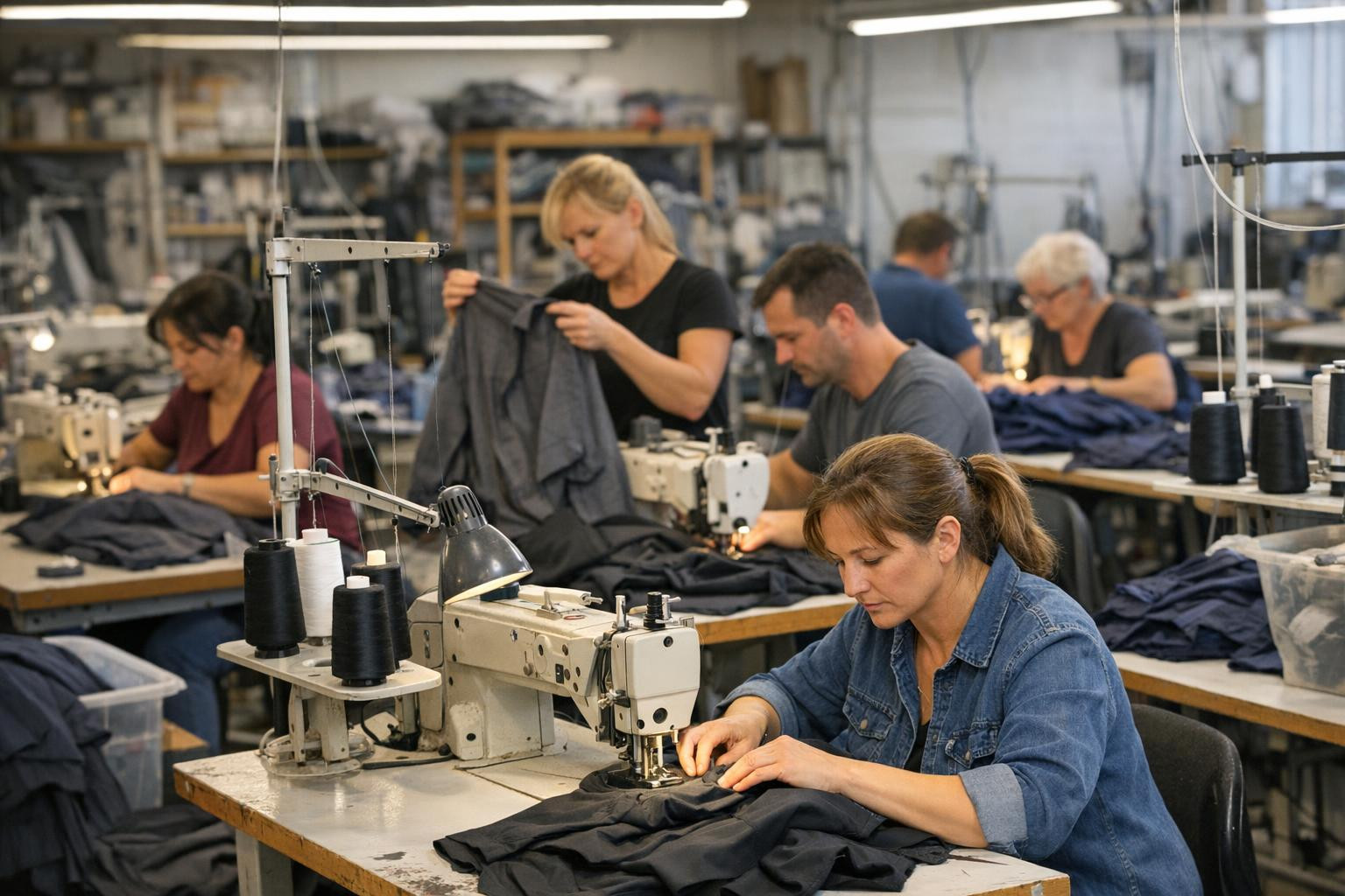 Precise sewing and finishing leading to the brand Internal sewing ...