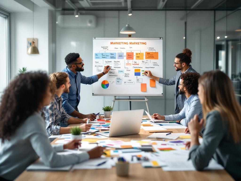 Adapted marketing that gives impetus to project visibility and sales processes     Project marketing  and  target campaigns  combine strategy and practical impl