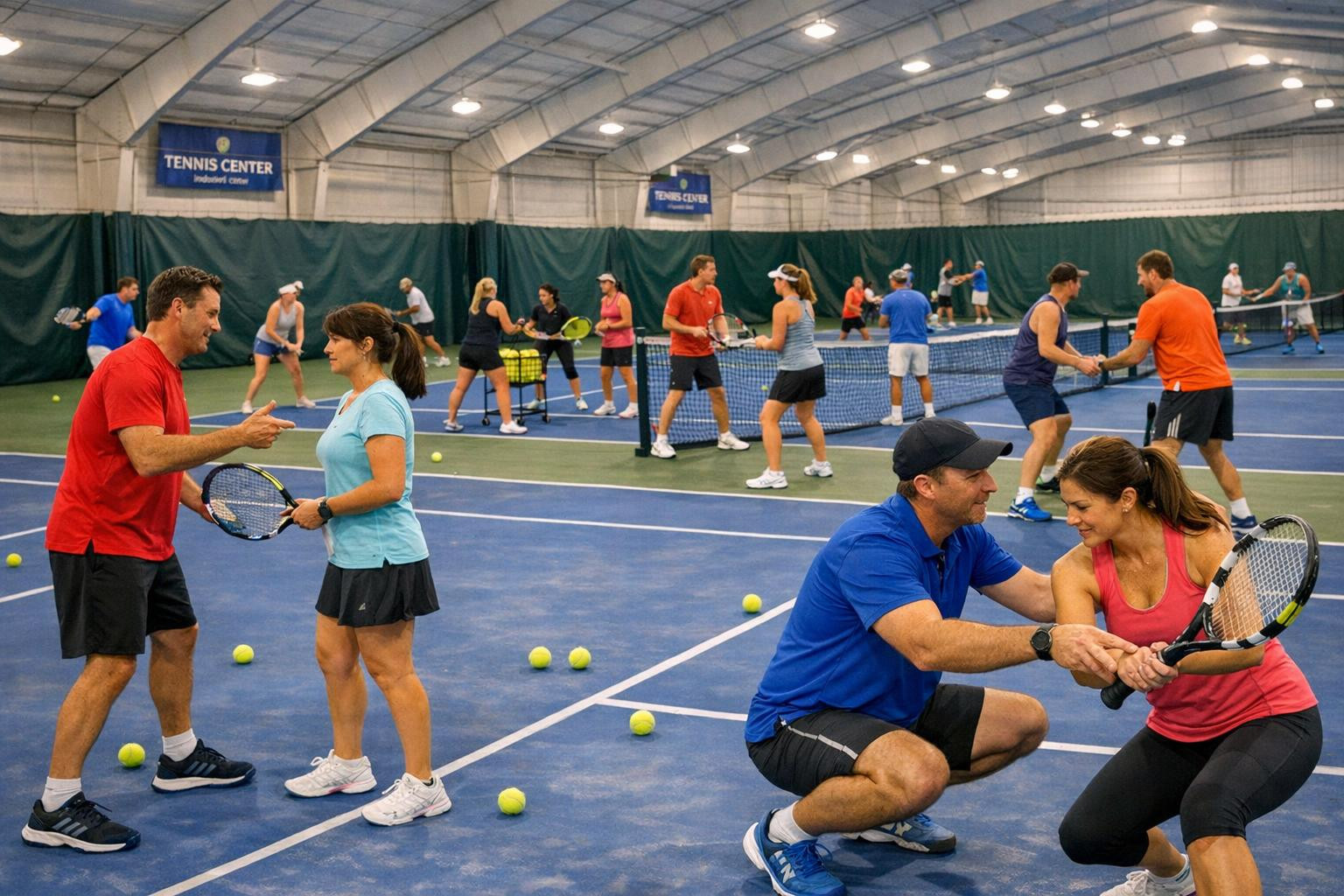 Come faster to the best player Adult tennis exercises in Tallinn ...