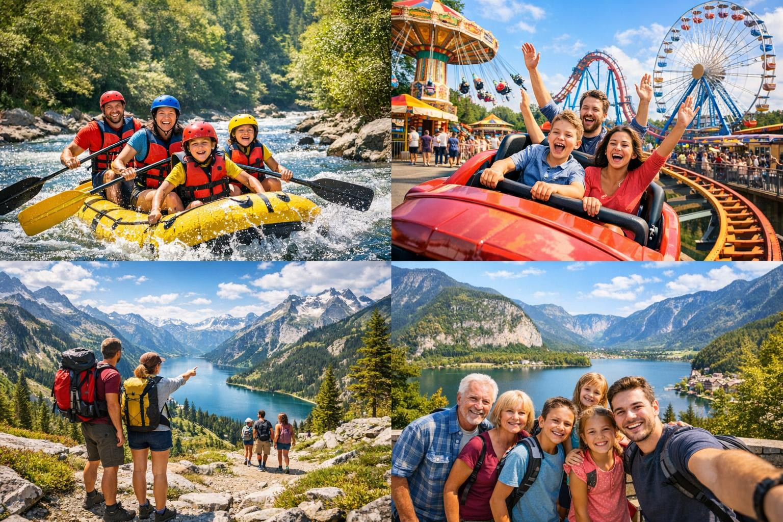 Adventure and recreation  combines sporting challenge, relaxation and attraction joy, offering memorable experiences for everyone who values recreation and leis