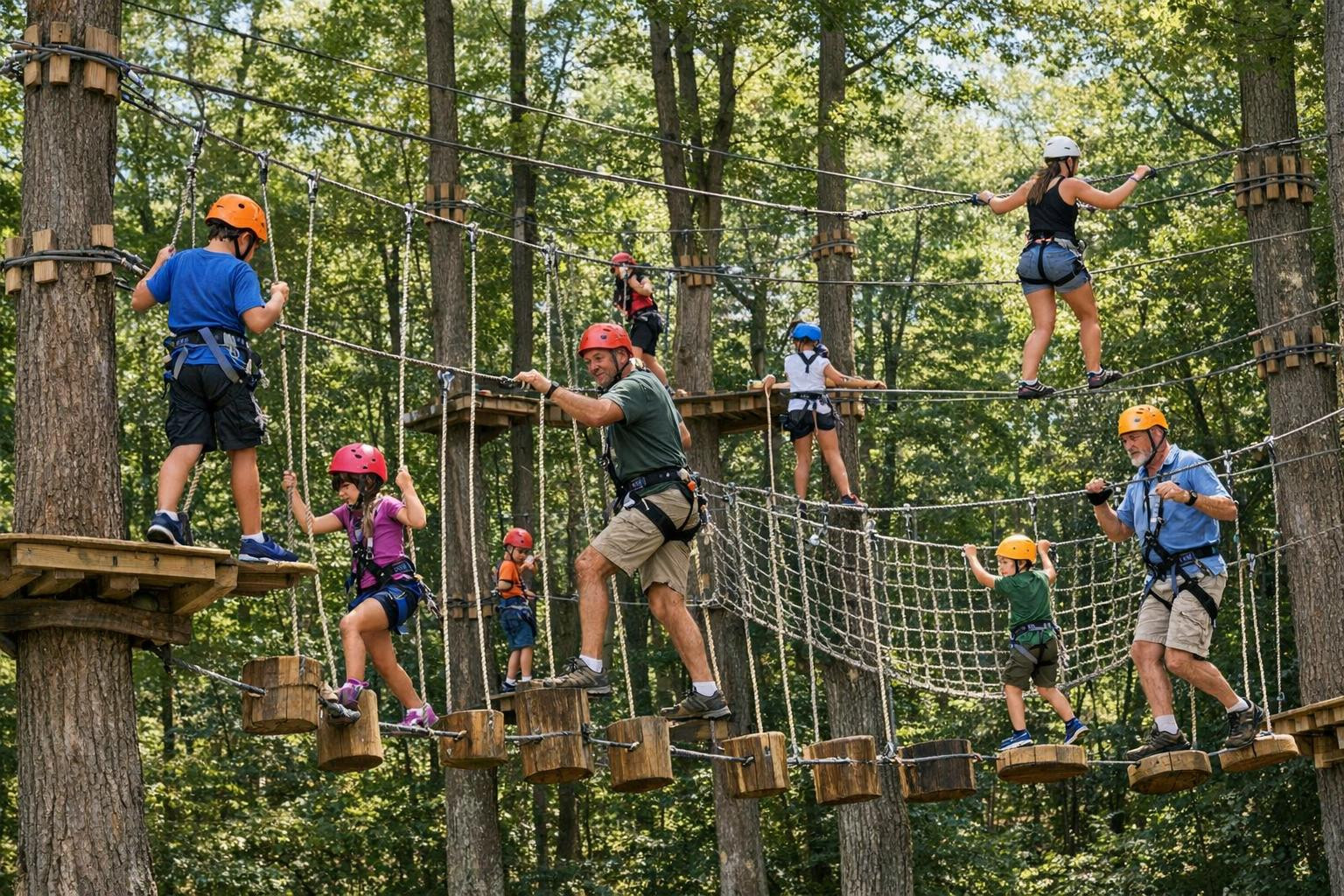 Discover adventure trails: playful outdoor activities that increase ...