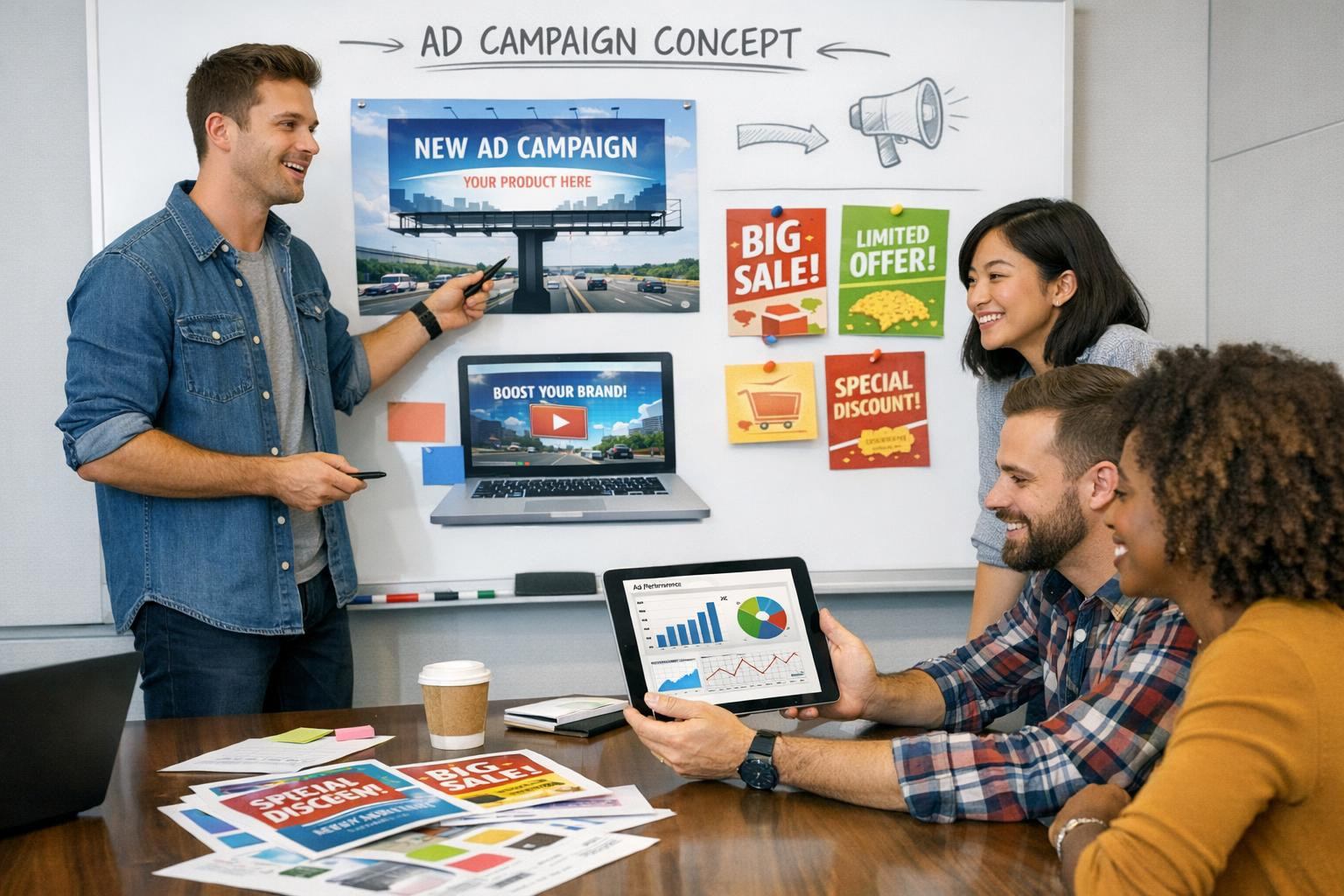 Advertising campaigns that increase visibility and sales    < Integrated advertising campaigns  create a smooth connection between digital advertising and pr