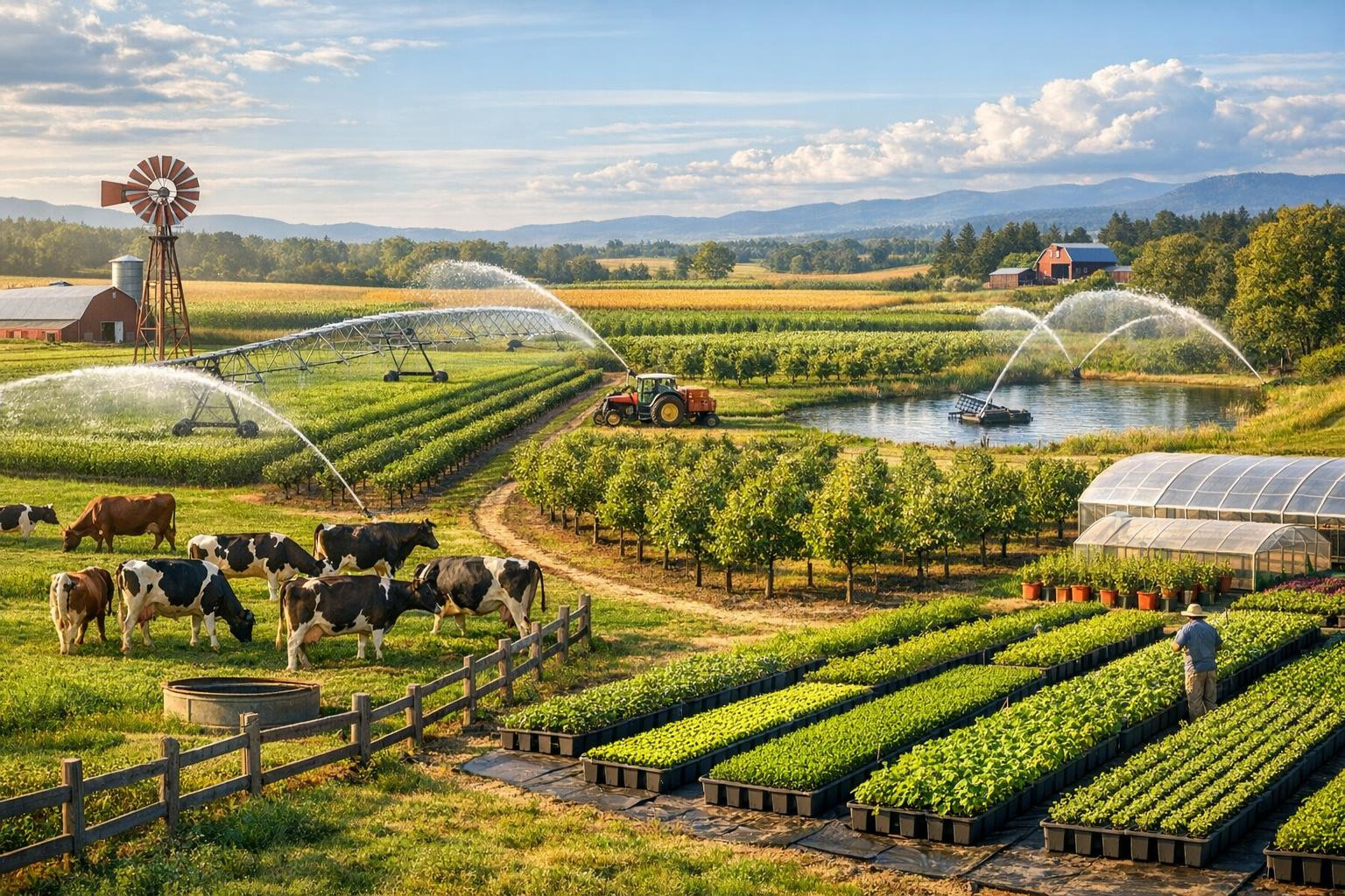 Integrated agricultural services combine best practices in livestock ...