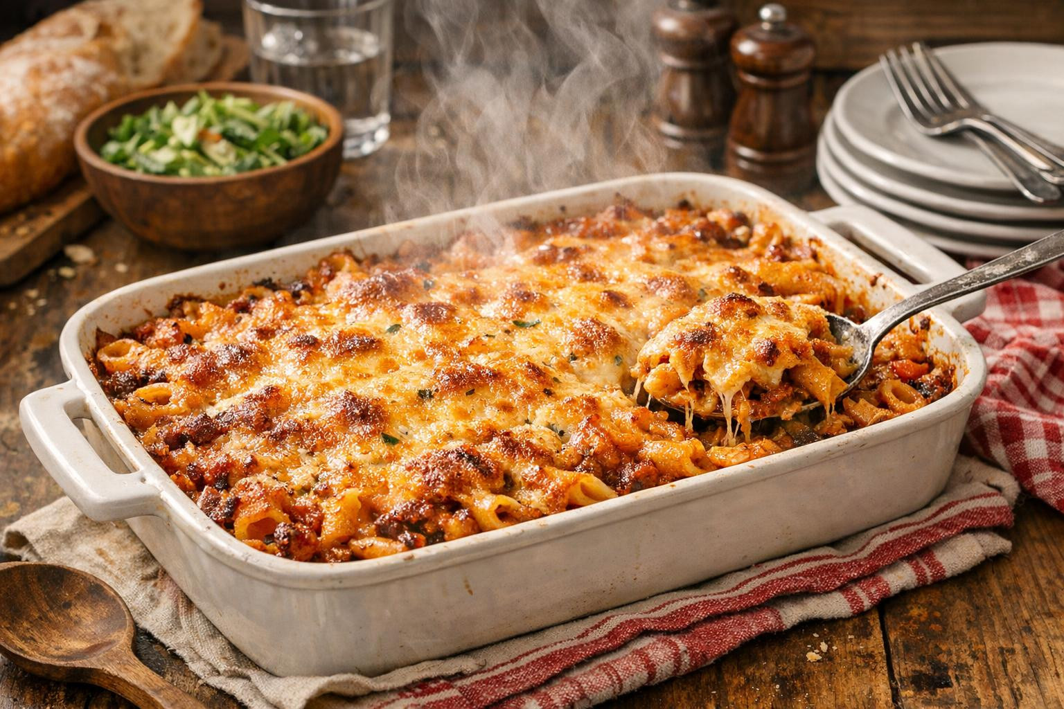 Ahjupasta: soojaroad, mis toovad kogu pere laua taha 
  Ahjupasta  tähendab rikkalikku, värskelt ahjust tulnud pastarooga, mille peal särab kuldne ja sulav juus