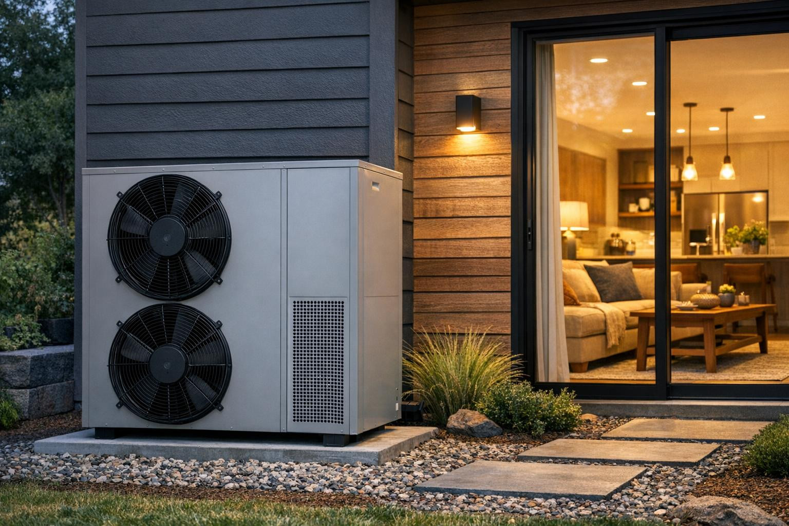 What are air heat pumps?    Air heat pumps  are smart and efficient ways of heating and cooling buildings by taking heat from the outside and transforming it in