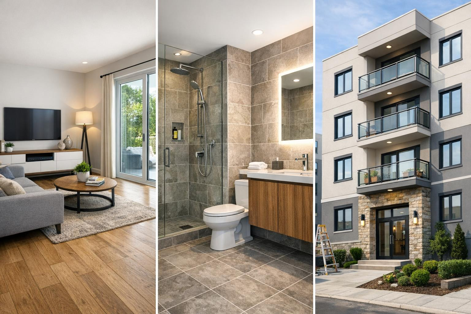 All finishing offers full solutions from interior and exterior finishing to flooring and tiling, adapted to both new buildings and renovated objects. Focusing o