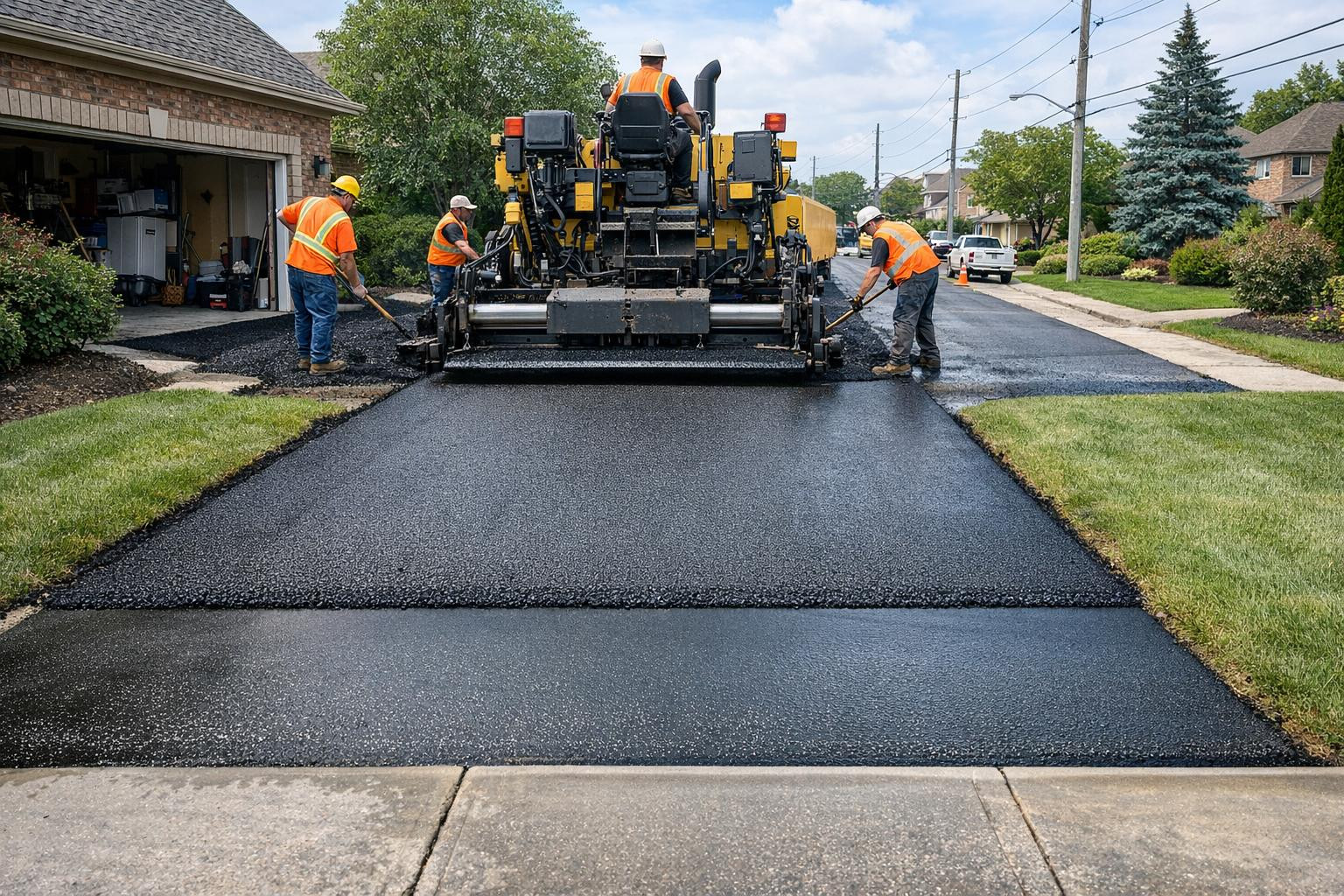 What is the purpose of the service?    Asphaltisation  ensures strong and homogeneous surfaces on roads, parking areas and roads, making them safer and more dur