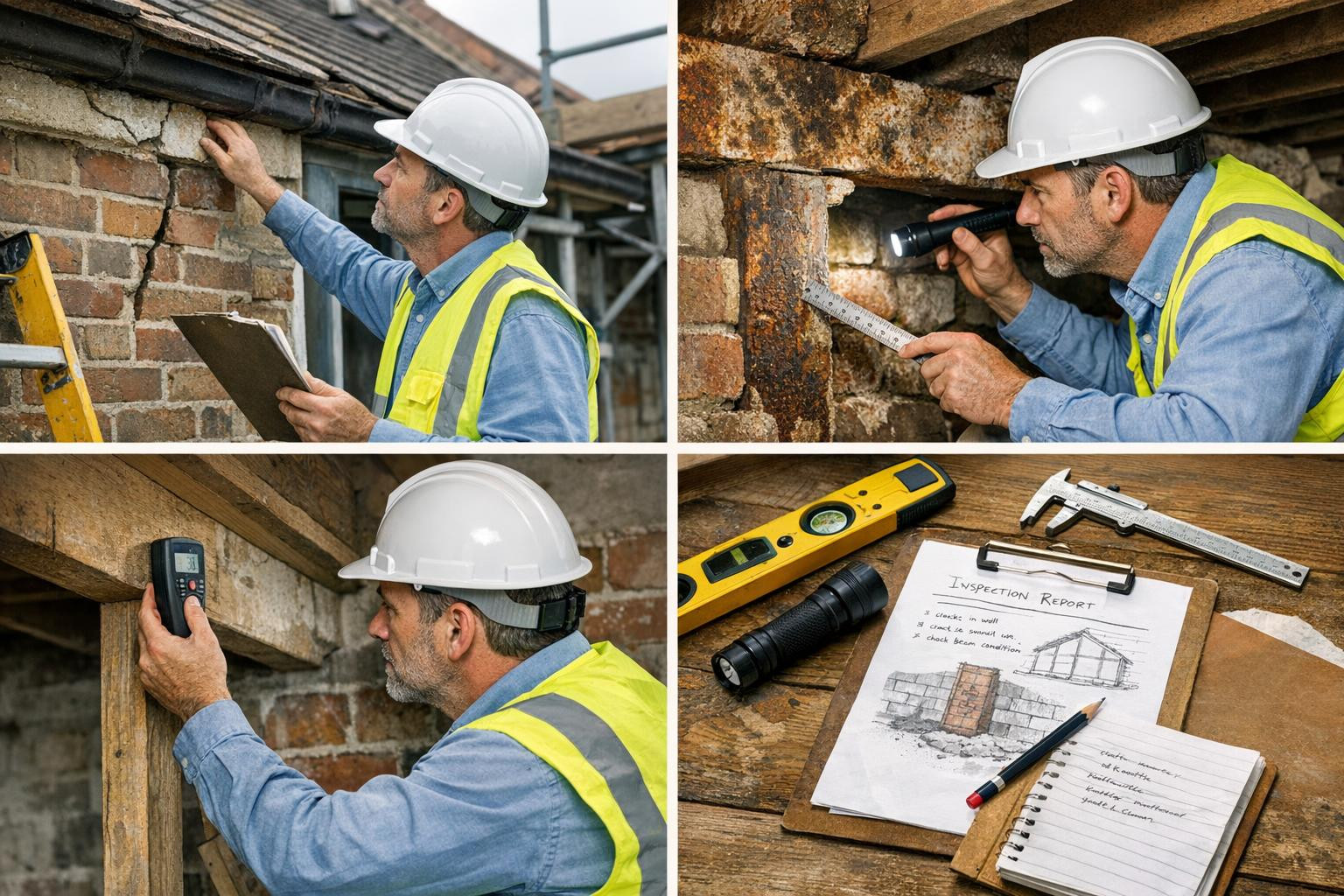 The assessment of the state of the building   gives an accurate overview of the technical condition of the building, detecting early defects and maintenance nee