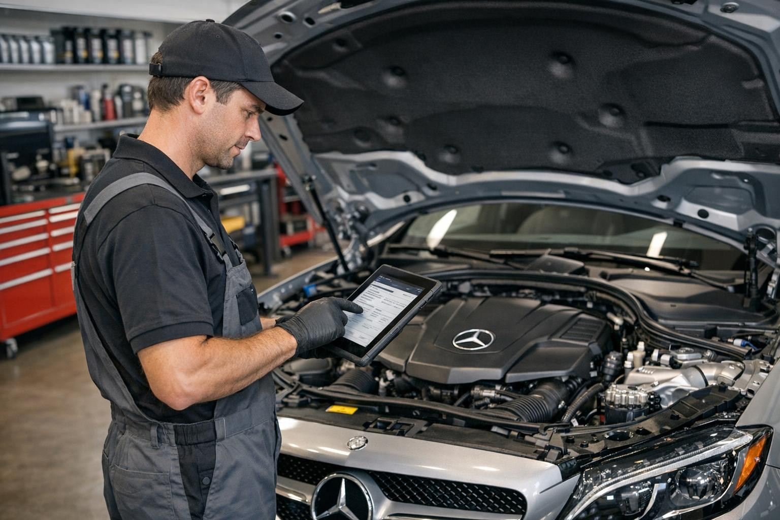 Reliable ASSYST maintenance according to fabriku requirements    ASSYST maintenance  ensures that vehicle maintenance is carried out precisely in accordance wit