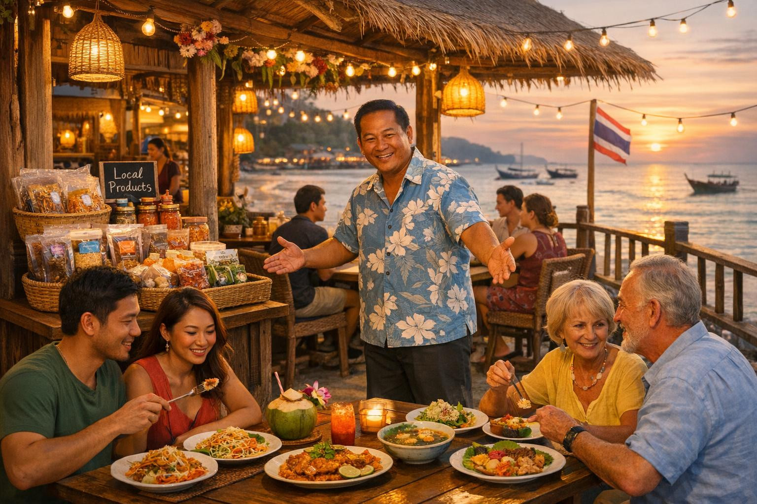Discover the true charm of Thai cuisine in a local cosy meal    Authentic flavours  meet local fresh products to provide intimate and memorable culinary experie