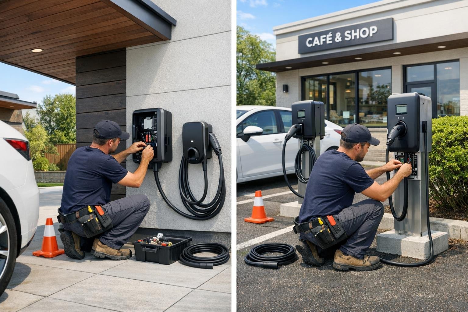 Turvaline ja mugav autolaadija paigaldus igale kinnistule 
  Autolaadija paigaldus  tagab kiire, ohutu ja kuluefektiivse elektriauto laadimise nii kodus kui äri