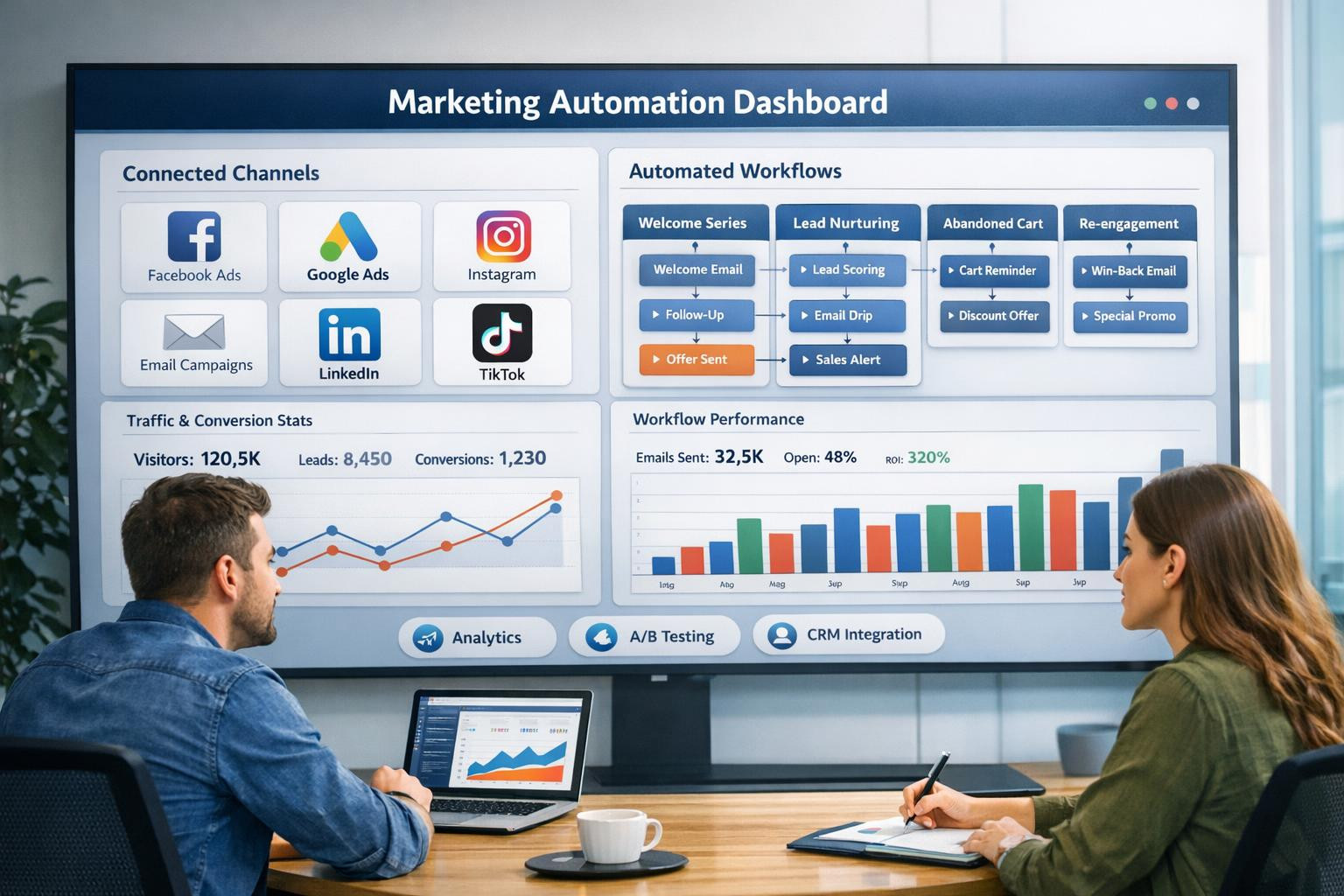 Overview Automatic marketing creates a structured, personalised ...