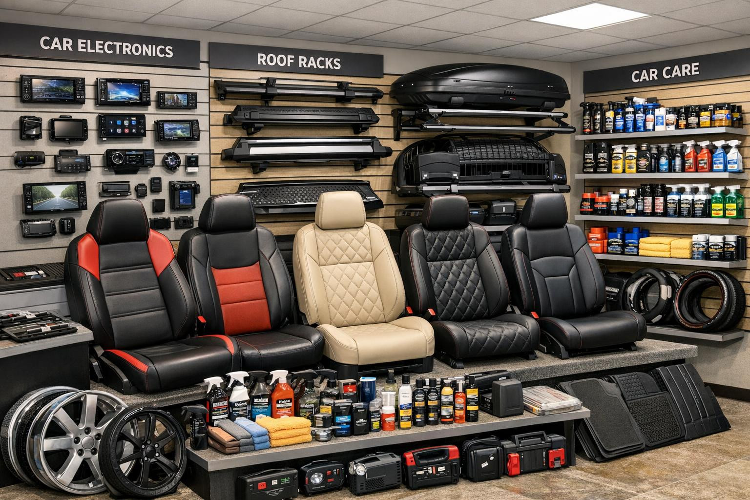 Terviklik varustus, lihtne ostukogemus 
  Terviklik valik autotarvikuid  muudab sõiduki varustamise kiiremaks ja kindlamaks. Valikus on nii igapäevased lahendus