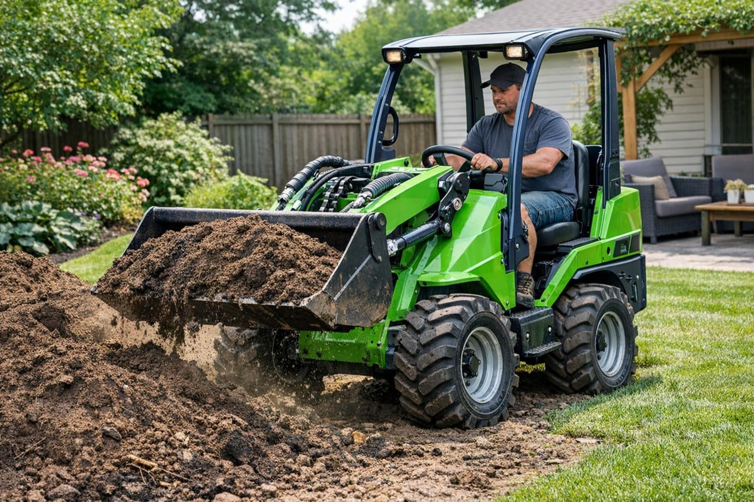 Quick overview: compact tool for limited spaces Avant mini-loader ...