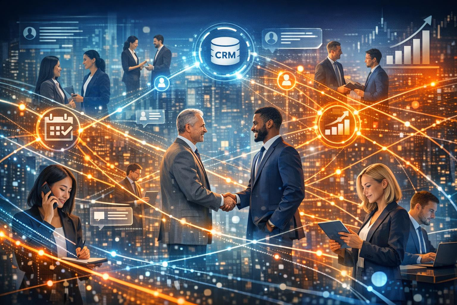 The solution of the accurately targeted B2B meetings combines targeted prospecting with ICP-suitability, matching digital events and organising one-to-one meeti