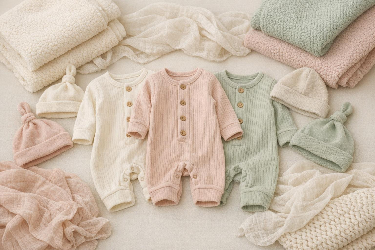 Fine and safe baby clothing that takes care of every moment     Baby clothing  is designed for the delicate skin of newborns and infants: breathing, skin-friend