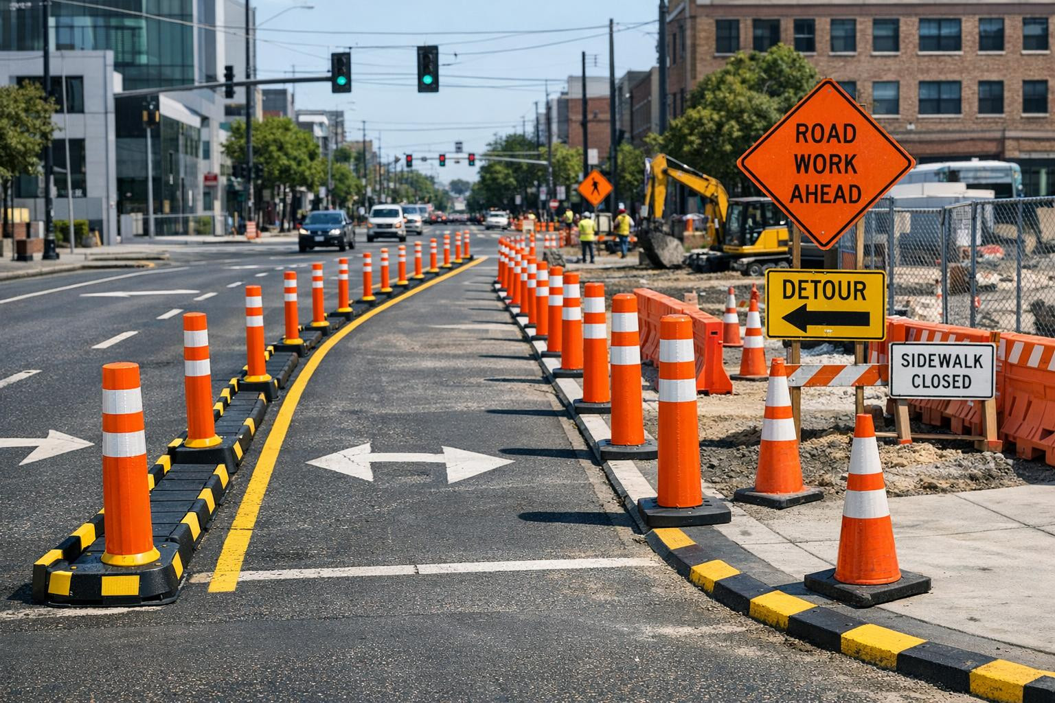 Mobility solutions that combine mobility and endurance help reduce confusion and risks on the streets, workplaces and around parking areas. Mobile and fixed bar