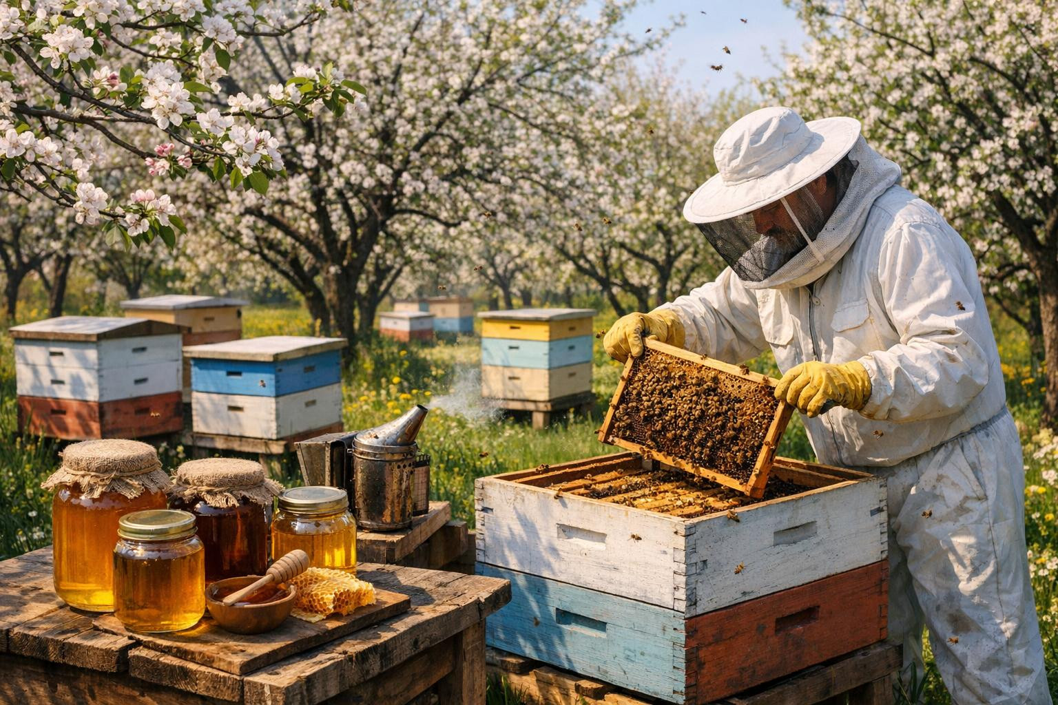 Professional beekeeping and well-informed bee care bring together ...