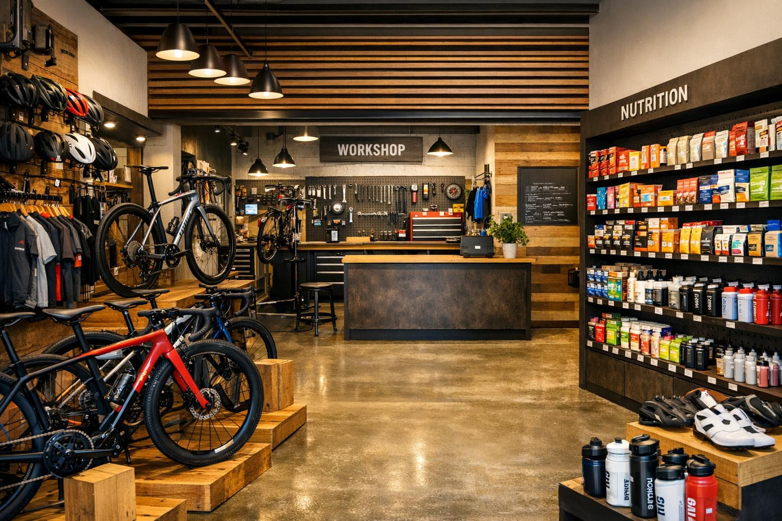 Discover the advantage of a local bike store: choice, service and trust    < The bike shop and services  connects a wide range of products and experienced te