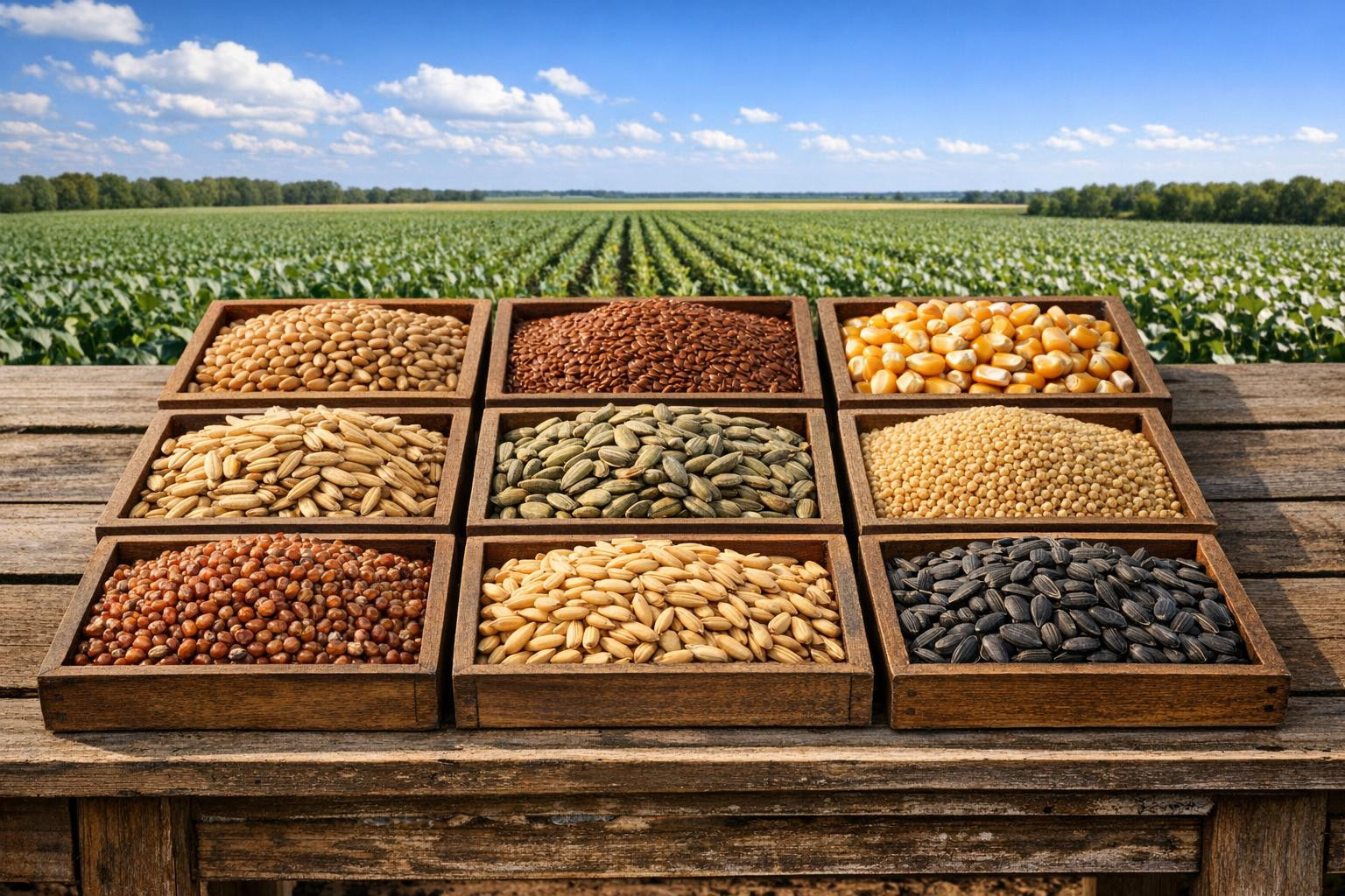 The best selection of cereal seeds for local growing conditions    < Crop seeds  and well thought-out   cereal varieties   is a decisive step in ensuring hig