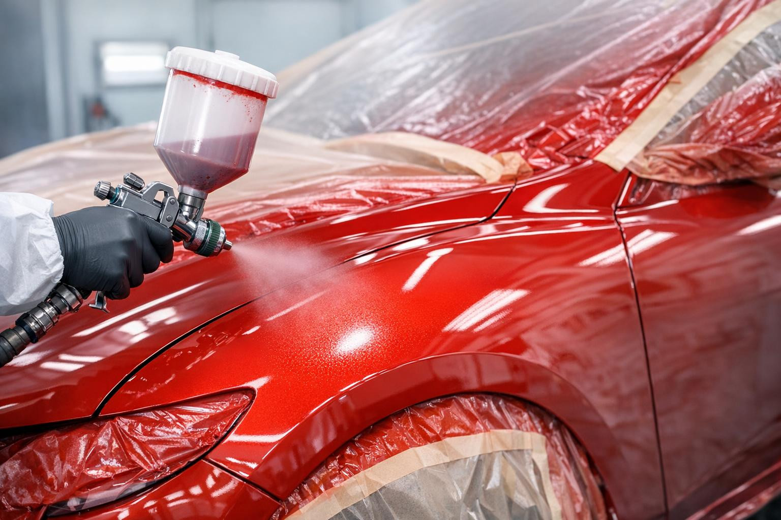 Corrosion and colour repair restores the original appearance of the car, improves corrosion protection and increases the residual value of the vehicle. Precise 