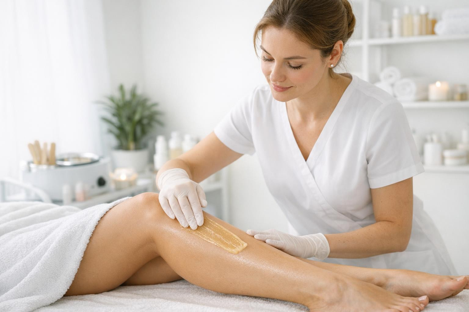 Body depilation  provides an effective and convenient solution for removing unwanted hair, leaving the skin smooth and treated in silk. The service combines mod